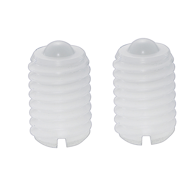 Roulettes &agrave; billes avec vis de r&eacute;glage Polyac&eacute;tal BCSBJJ