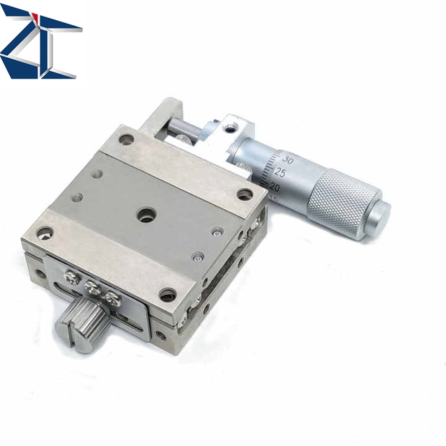 Fornecedor r&aacute;pido Micro X Eixo Linear Stage Eixo Manual Mesa deslizante Mesa deslizante
