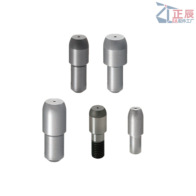 Goupille de positionnement &agrave; grande t&ecirc;te, pointe conique ronde, tige taraud&eacute;e P s&eacute;lectionnable JPRBTB